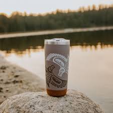 Native Northwest - Raven Cork Base Travel Mug | Third Planet Boutique